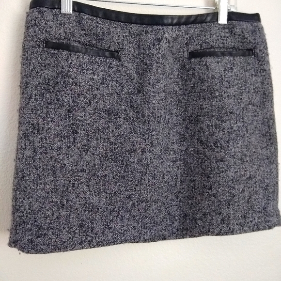GAP black & white wool skirt - Picture 4 of 7
